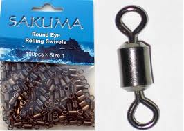 Sakuma Rolling Swivels INOX